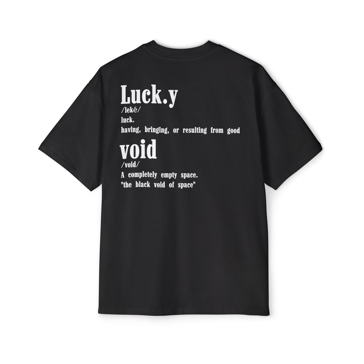 Men's Lucky Void Heavy Oversized Tee