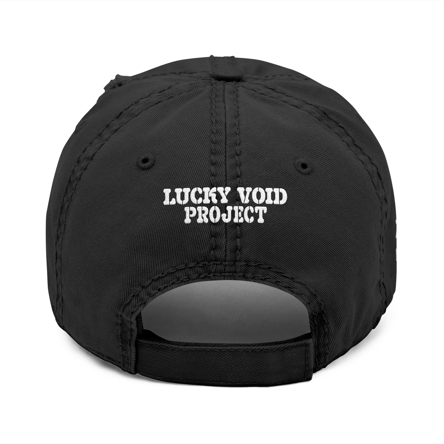 Lucky Void Distressed Dad Hat (Embroidery)