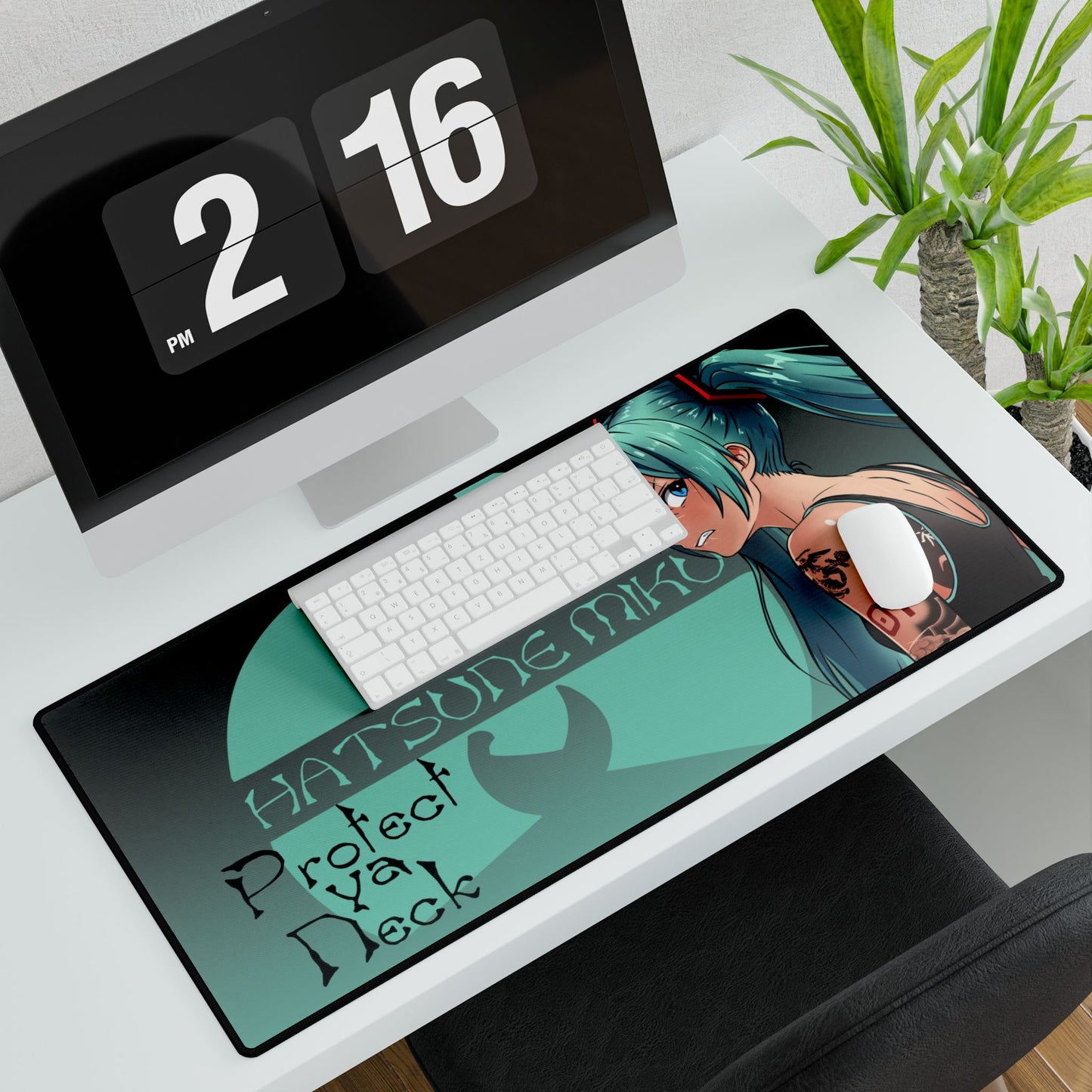Lucky's Miku Desk Mat 31.5"x15.5"