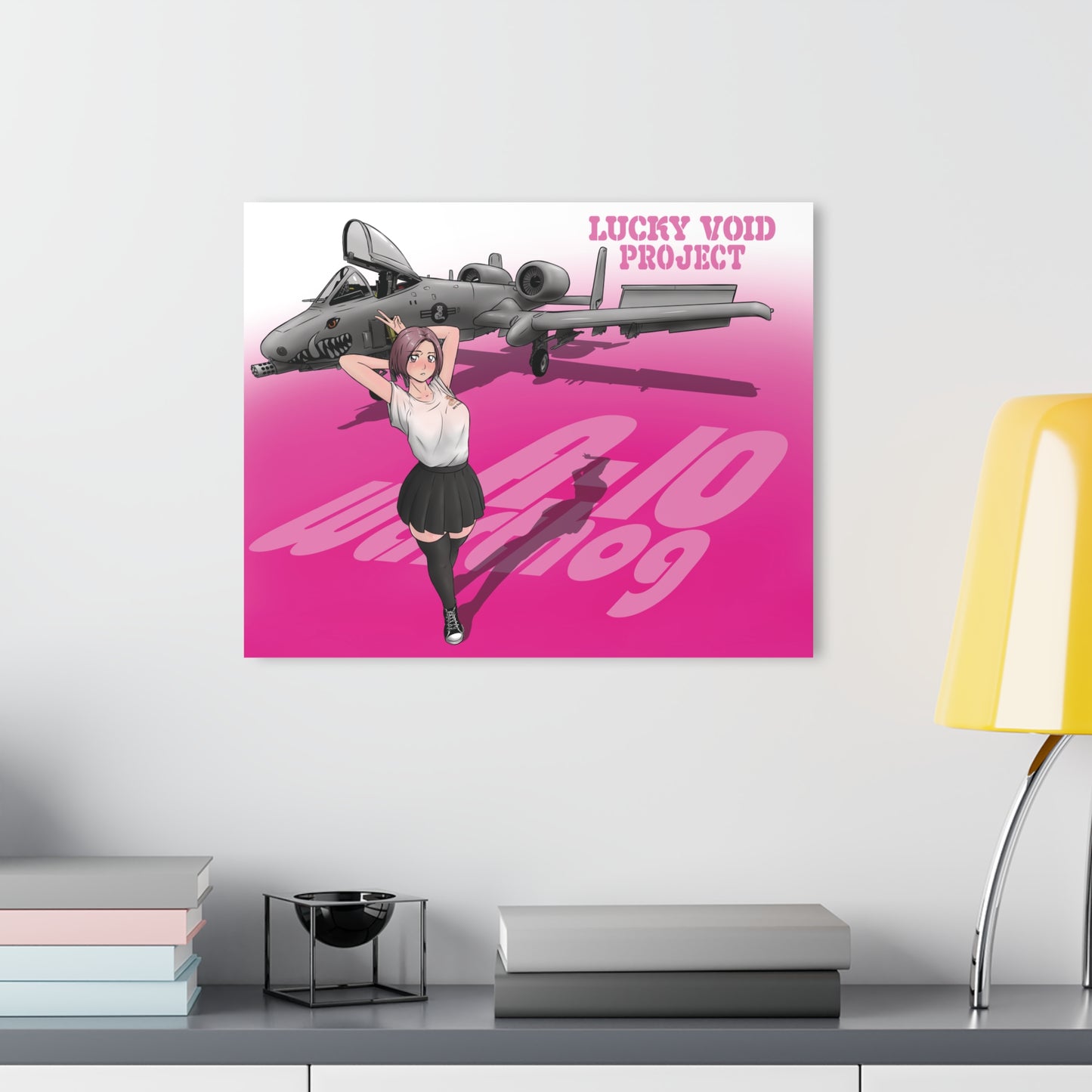 Acrylic Print A-10 Waifu