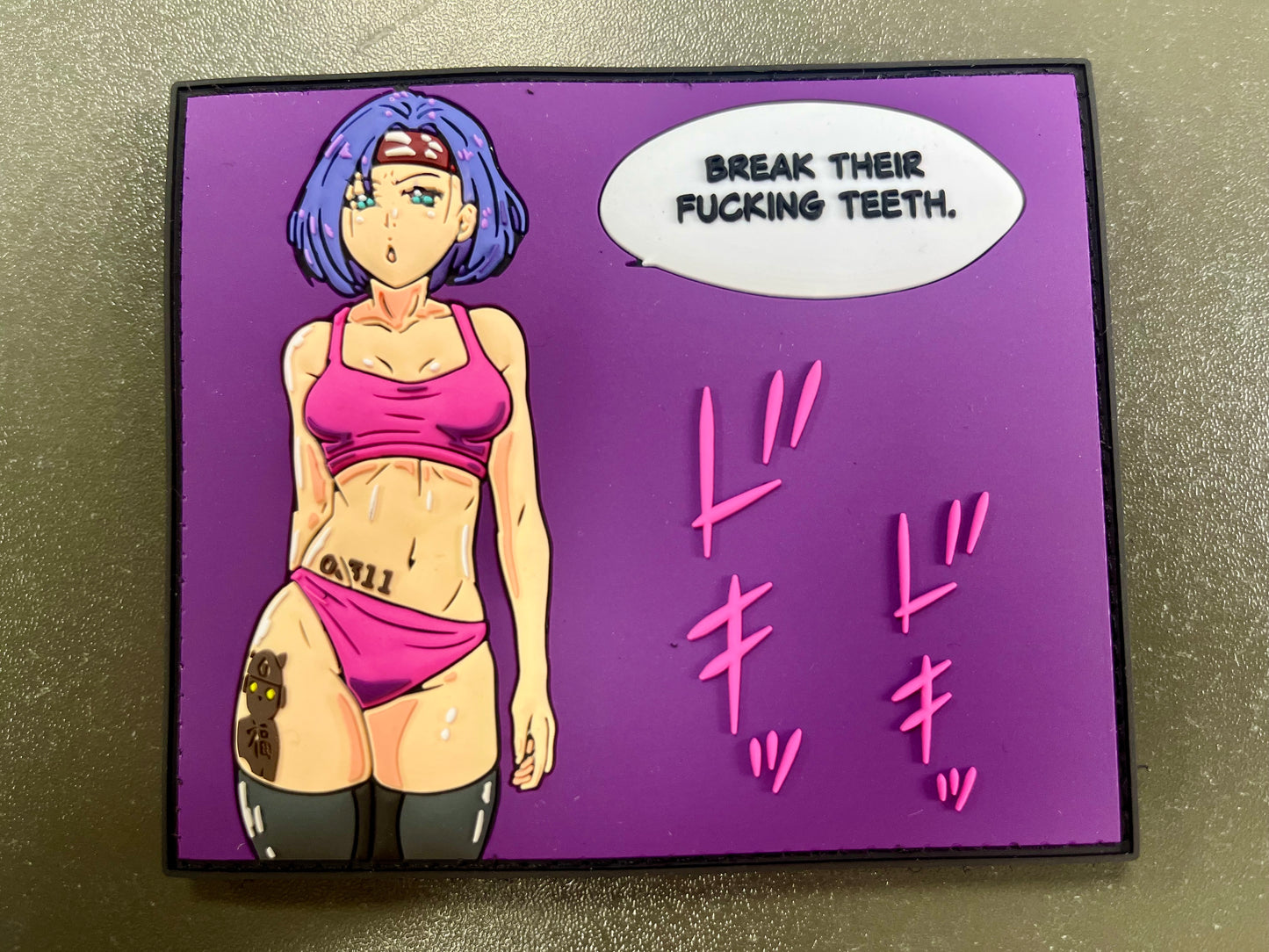 Break their teeth patch pack
