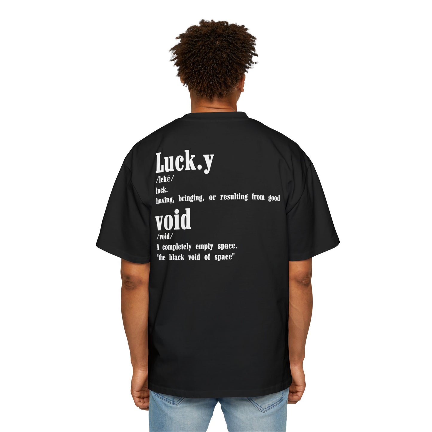 Men's Lucky Void Heavy Oversized Tee