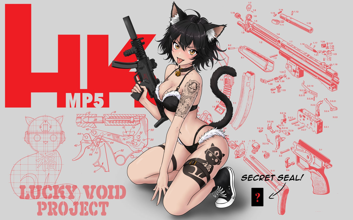 MP5 cat girl banner