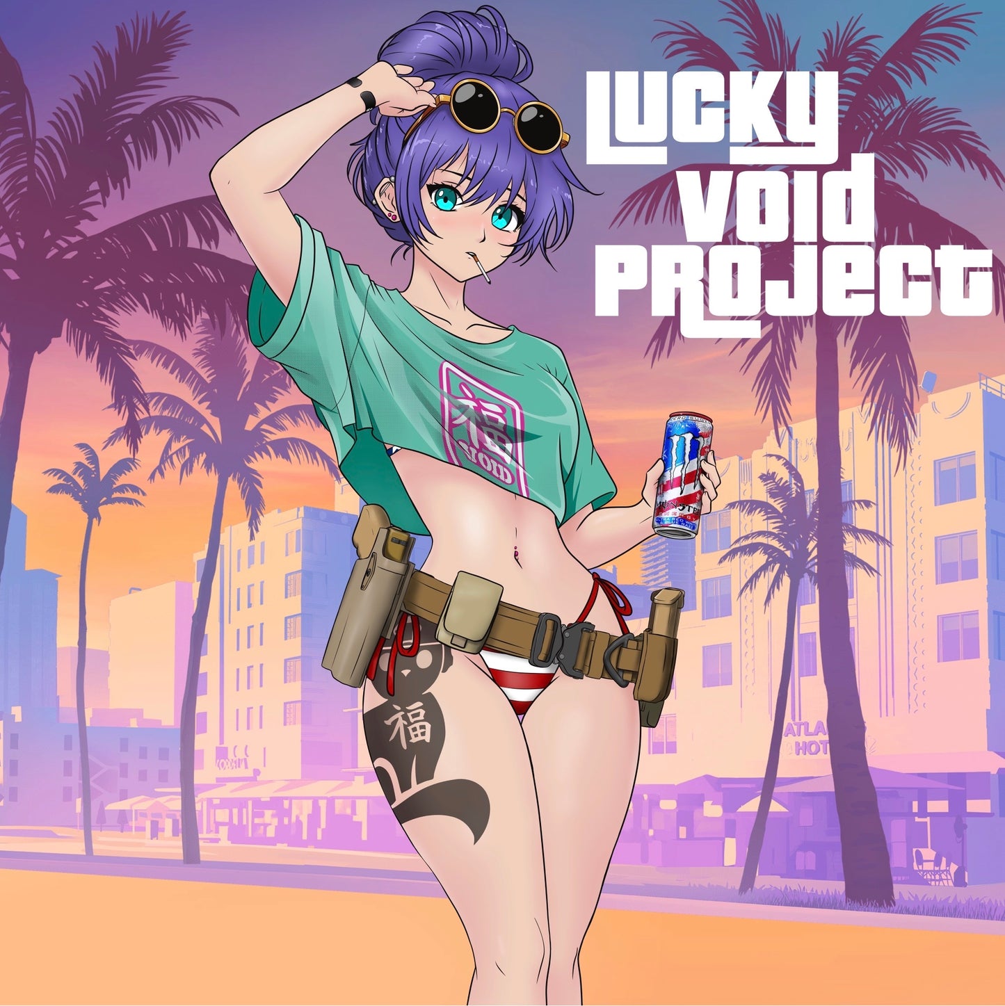 All American Waifu GTA vinyl