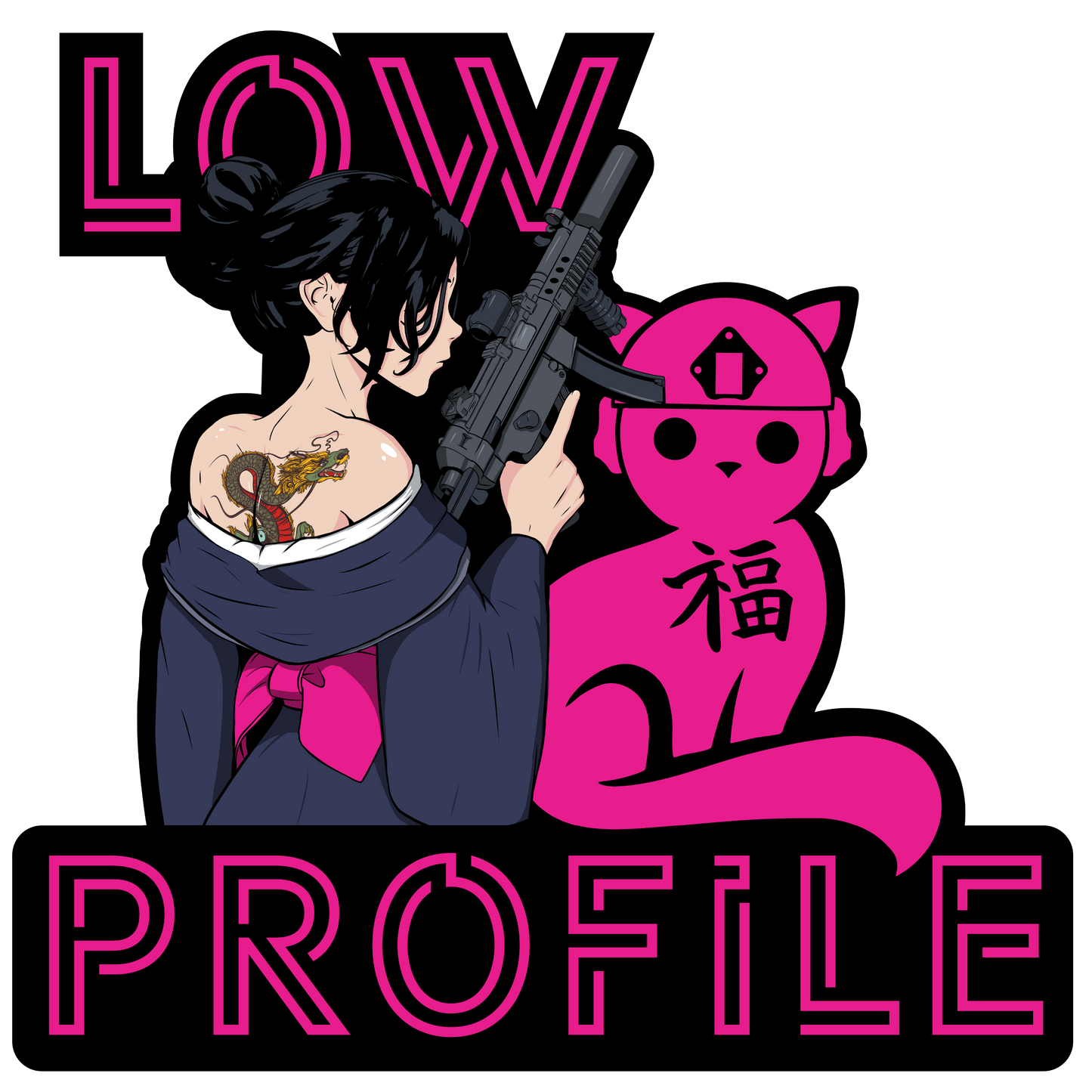 Low profile 5” patch