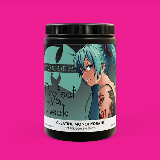 Miku Gains Creatine Monohydrate Supplement (300g, 10.58oz)