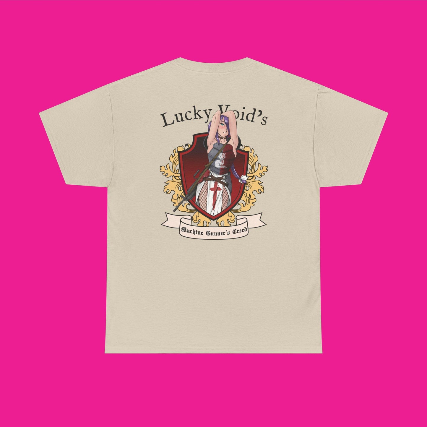 Machine Gunner Maiden under shirt