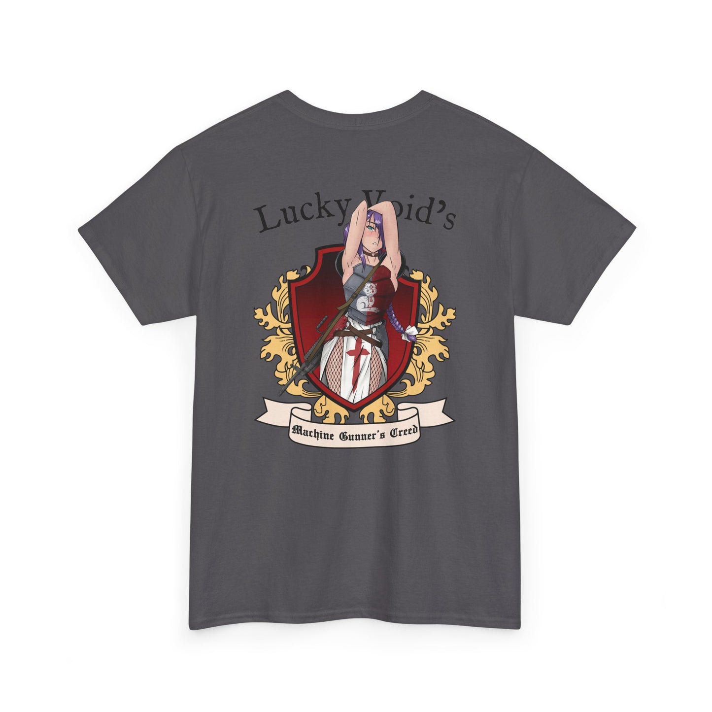 Machine Gunner Maiden under shirt