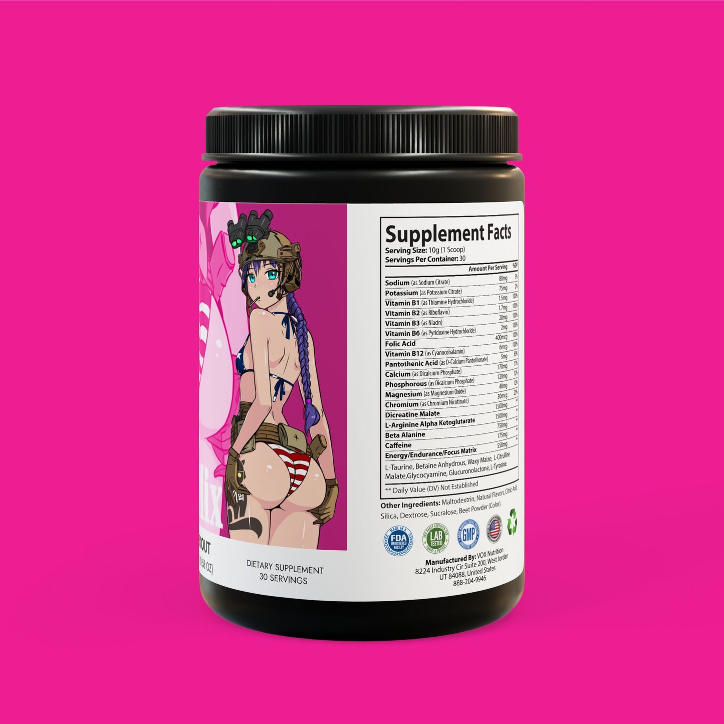 Pre-Workout Supplement, Watermelon (300g, 10.58oz)