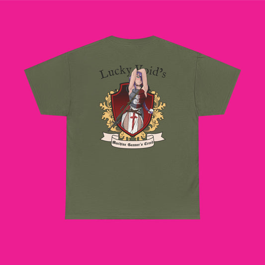 Machine Gunner Maiden under shirt