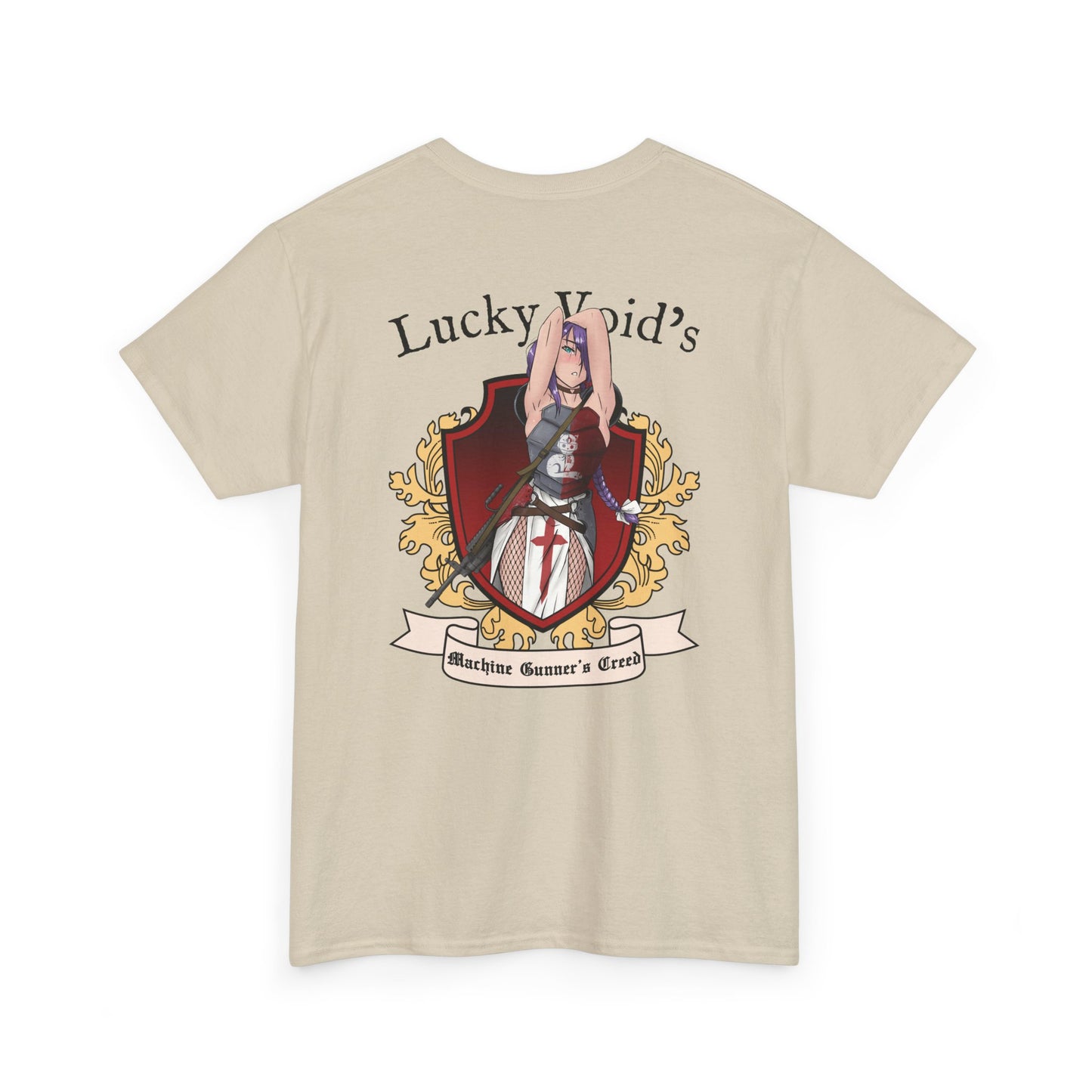 Machine Gunner Maiden under shirt