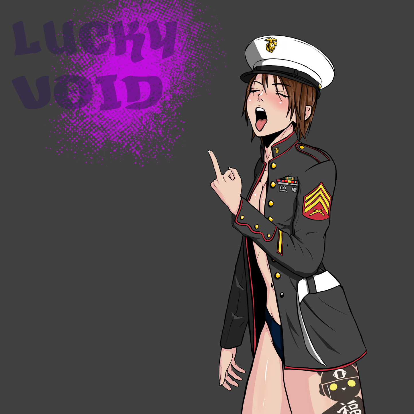 Marine Corps Birthday Belligerent Waifu