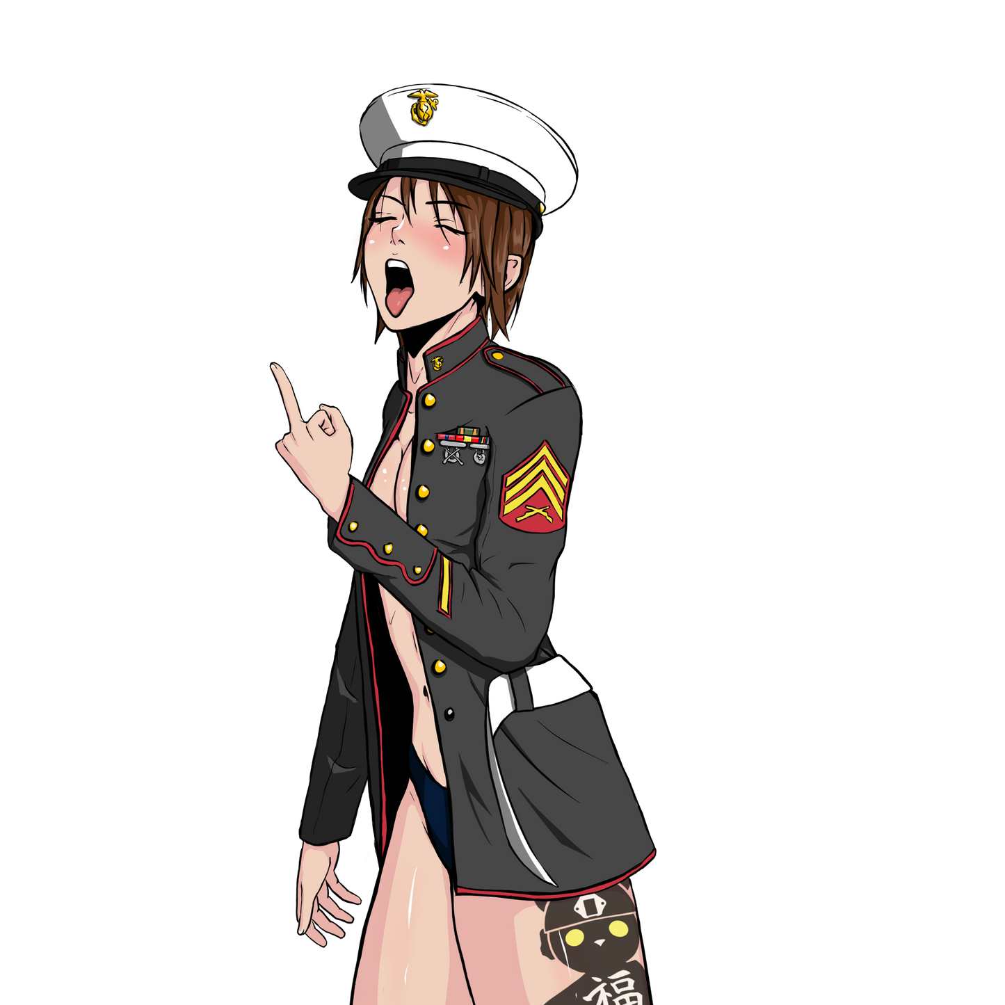 Marine Corps Birthday Belligerent Waifu