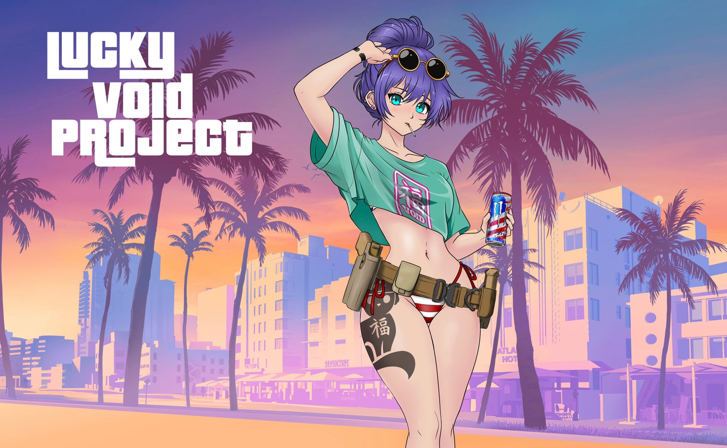 Lucky’s GTA All American Waifu flag