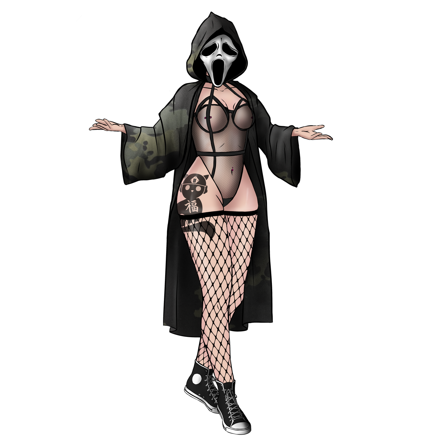 Ghost Face Waifu 5” vinyl