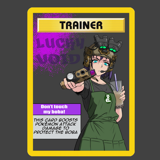 Limited Pokémon trainer card